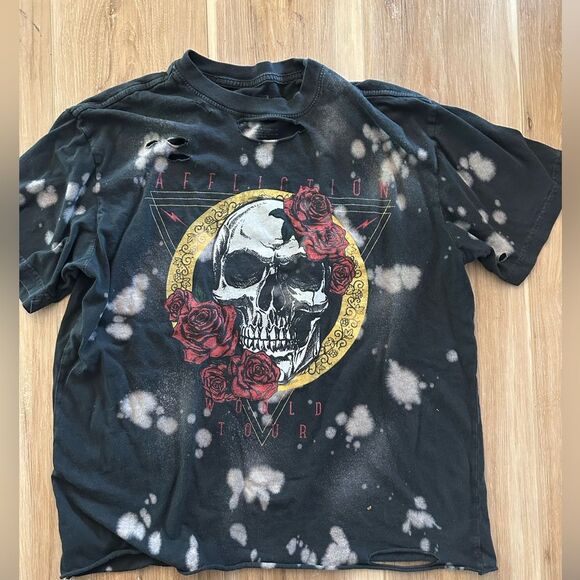 Affliction World Tour Tee M - Picture 1 of 5